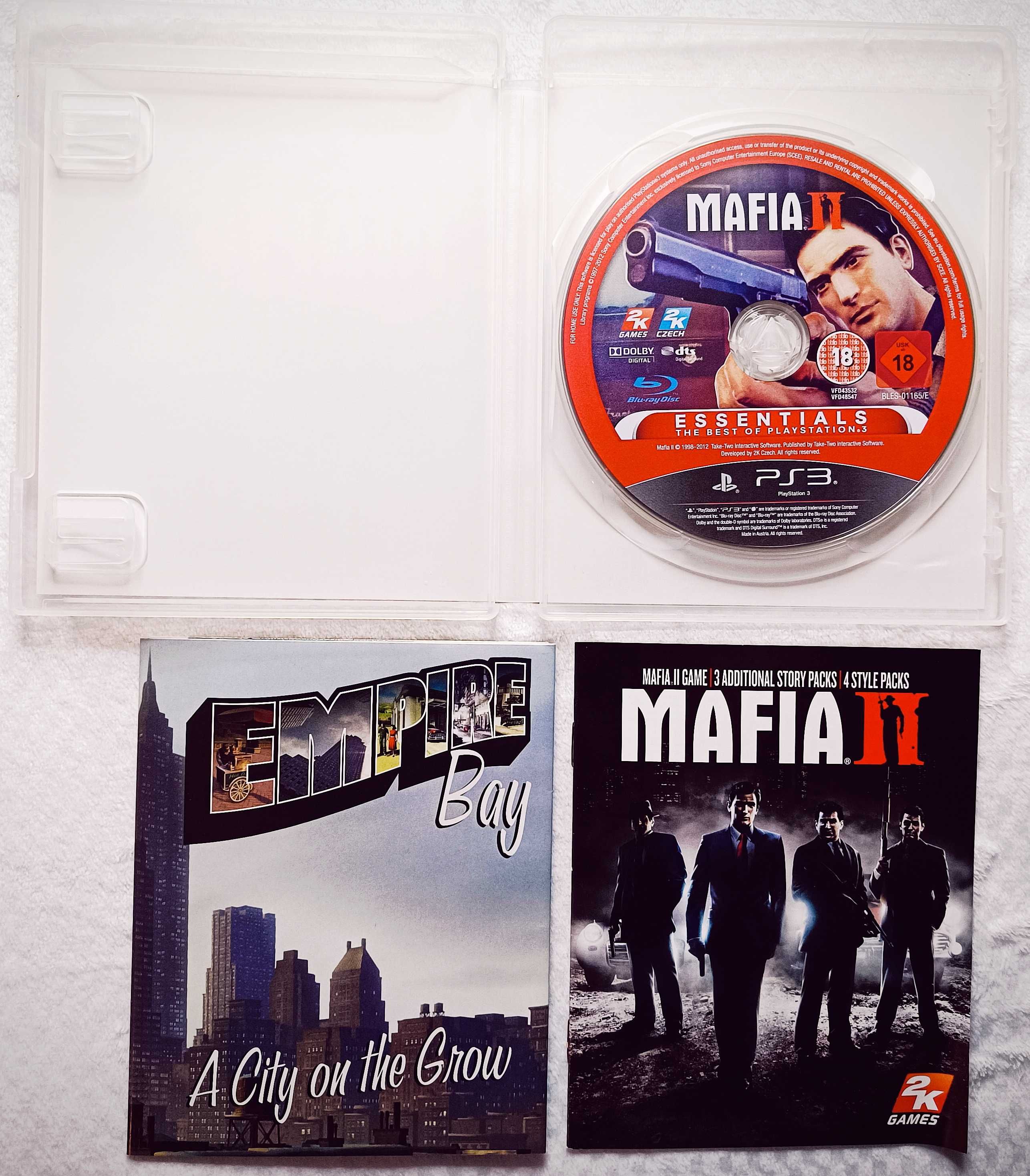 Mafia 2 PS3 Mapa/3 dodatki