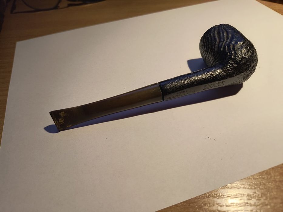 Stara fajka  z wrzościa  firmy Lincoln  Londyn   Real Sano  blast