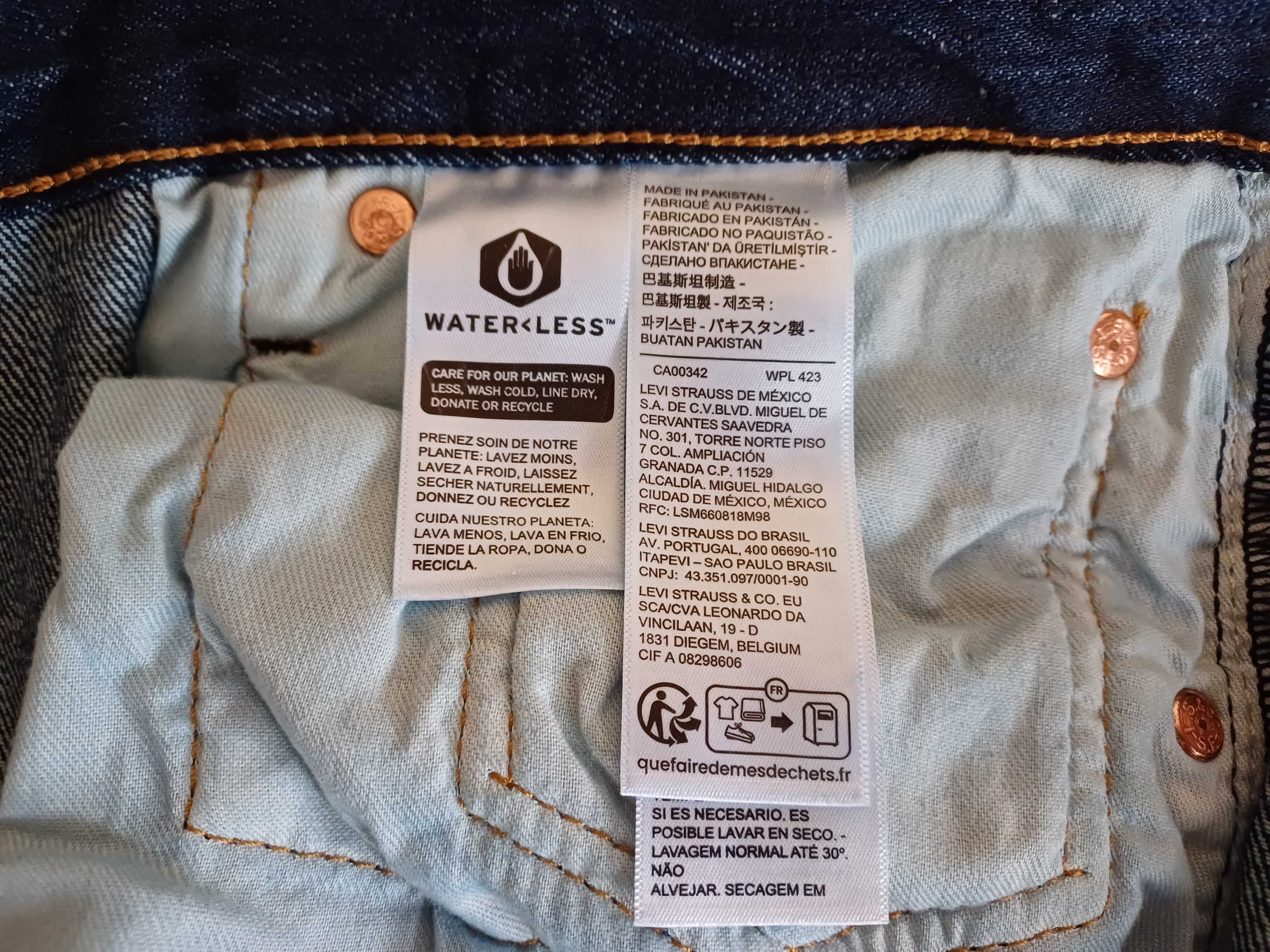 Spodnie męskie Levis 501 - nowe.