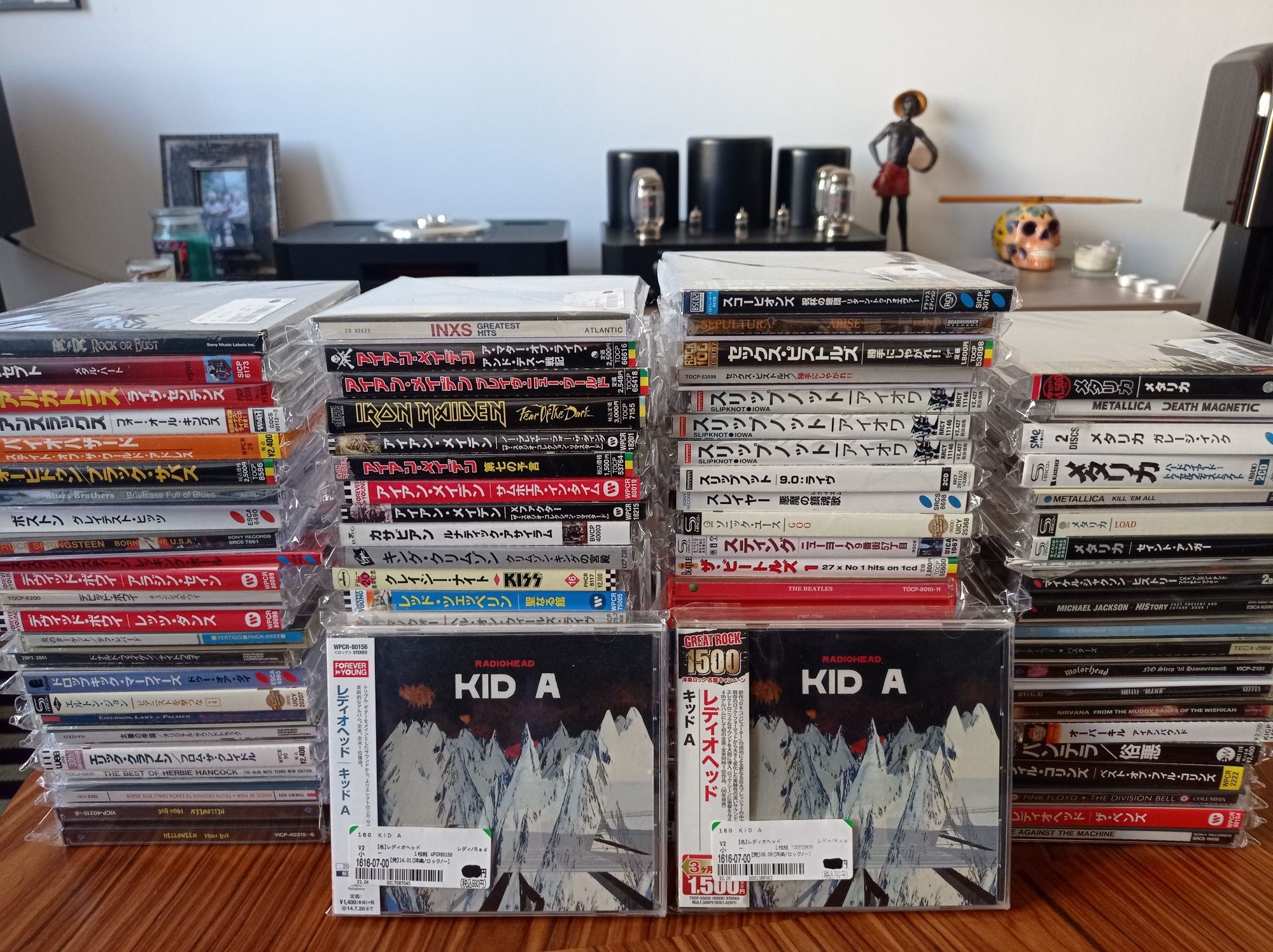 Płyta kompaktowa RADIOHEAD KID A oryginał japońskie wydanie z obi