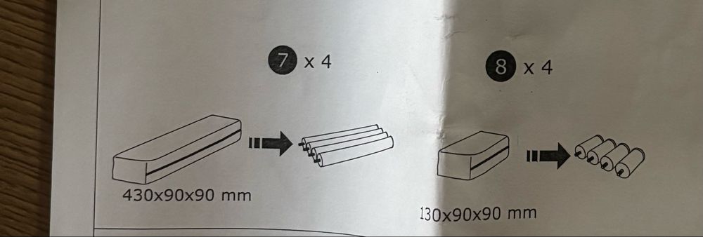 Stolik kawowy ogrodowy 1100x650x160 Jysk technorattan technoratan