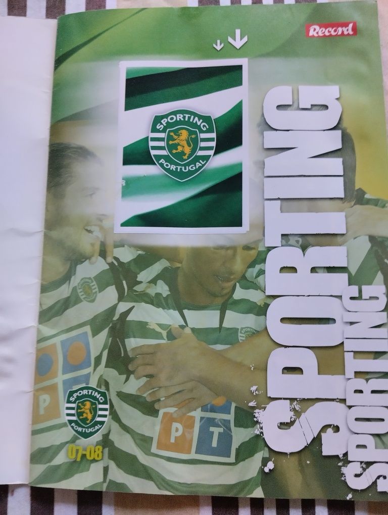 O Álbum do plantel do SCP 2007/08