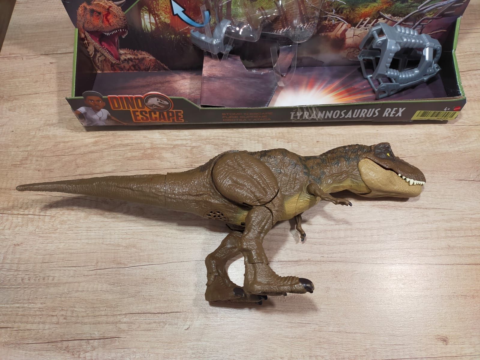 Mattel Jurassic World TRex Dino Escape Miażdżący Krok GWD67
