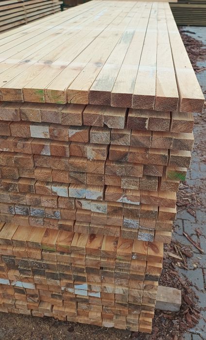 Więźba dachowa impregnowana transport drewno konstrukcyjne tartak wywi