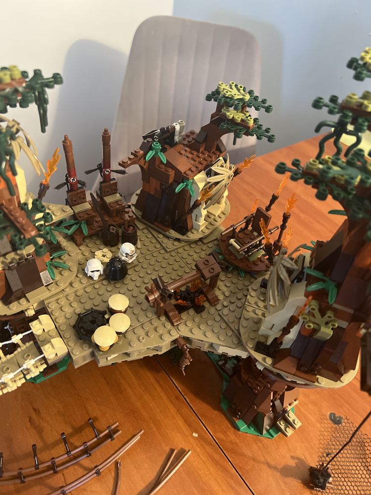 Klocki kompatybilne z lego wioska ewoków. Bitwa o Endor