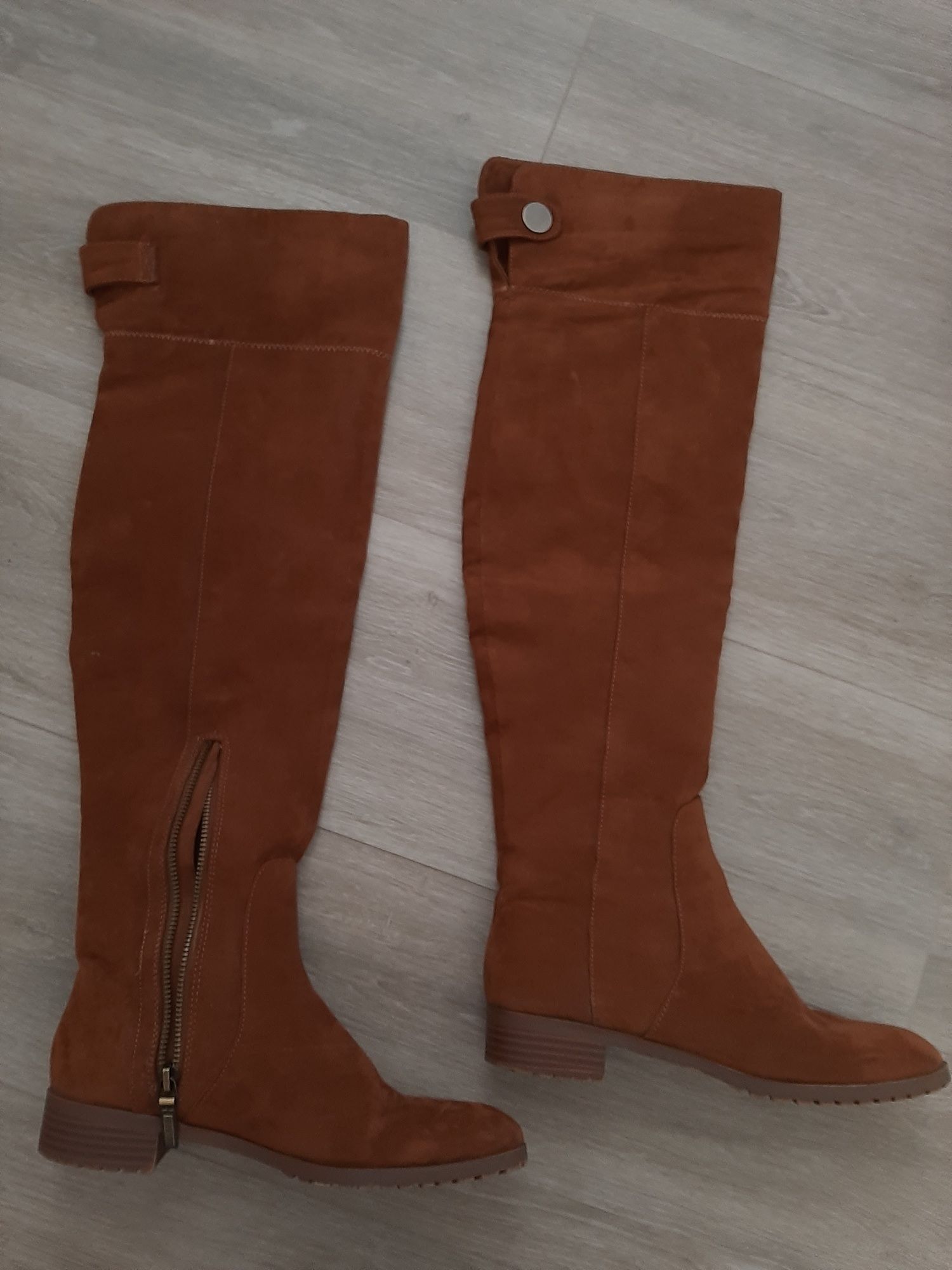 Botas de Cano Alto Camel - 38