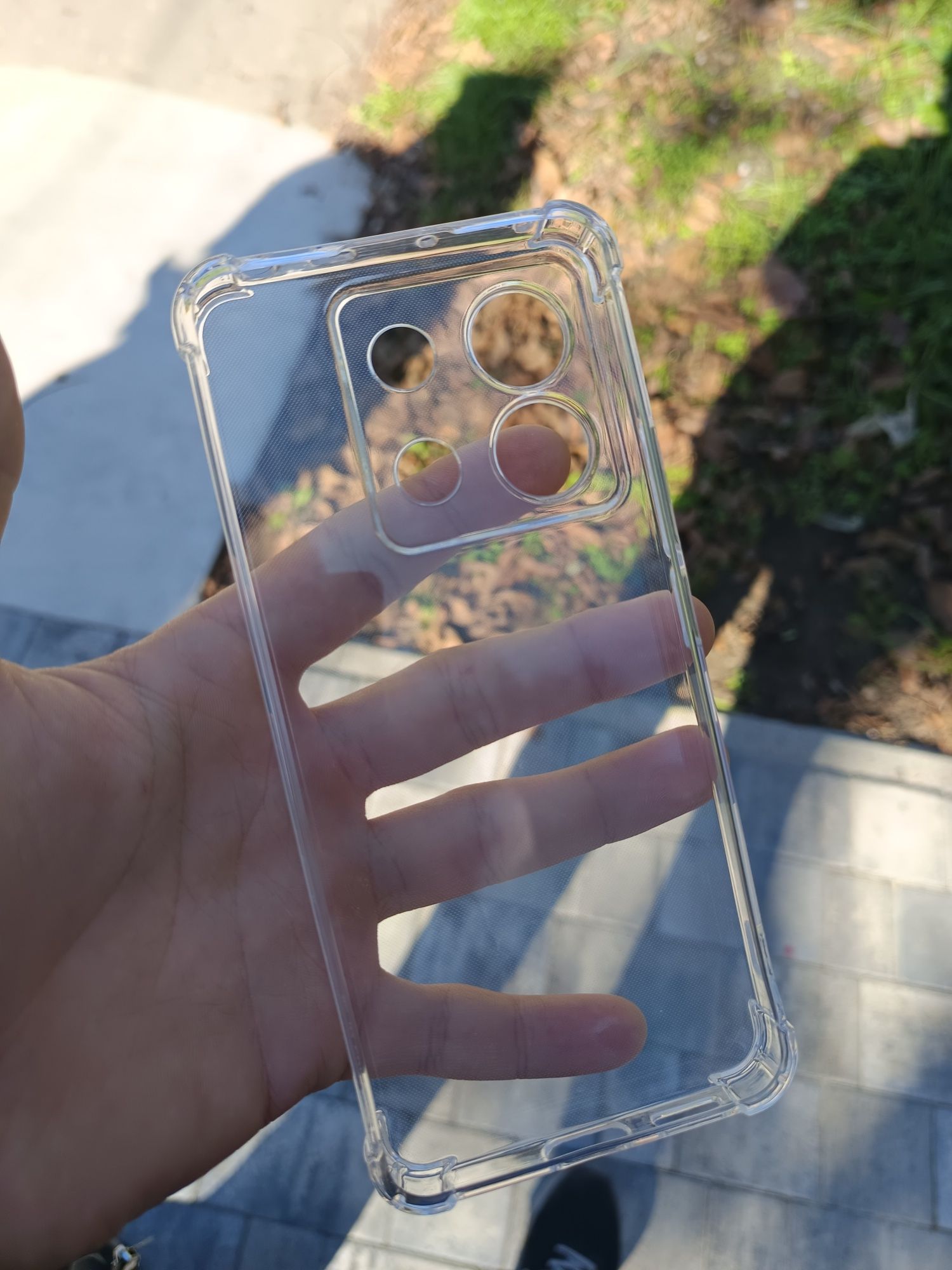 Прозрачний чехол на redmi note 13 pro 5G
