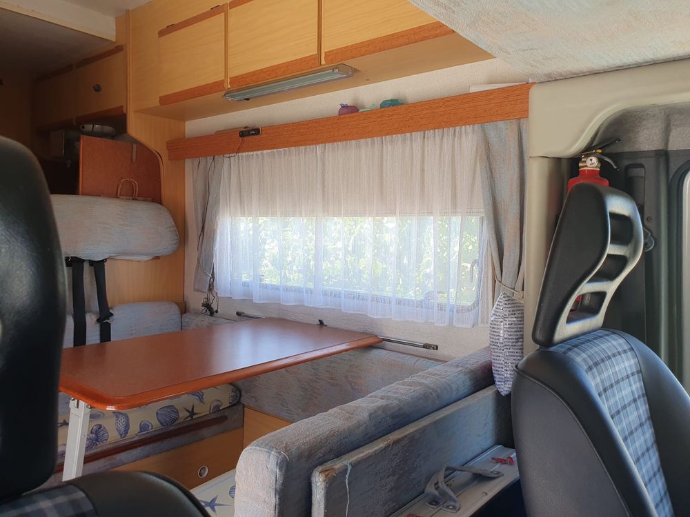 Autocaravana ducato 6 lugares