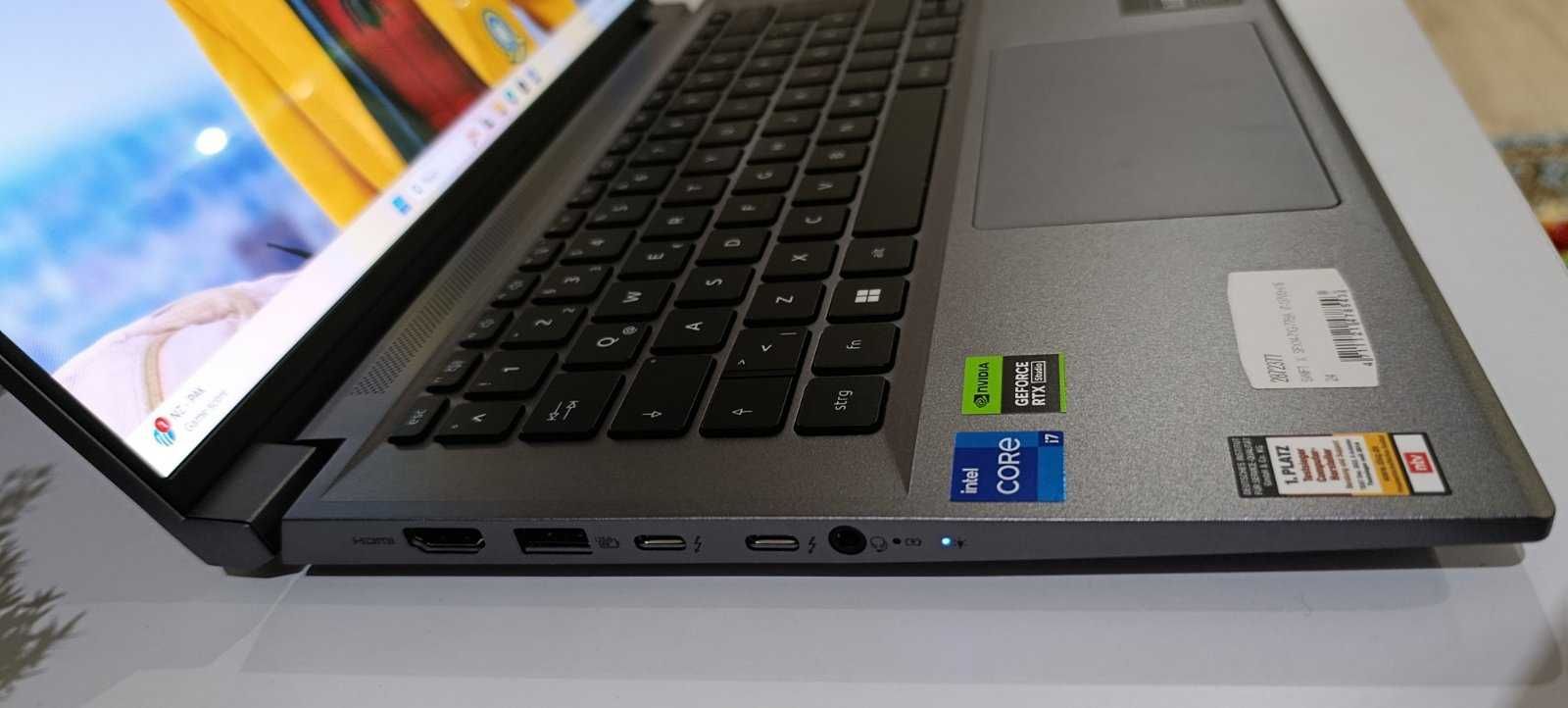 3K OLED WQXGA/i7 13700h/RTX 4050 6gb - Acer Swift X
(SFX14-71G-77BA)