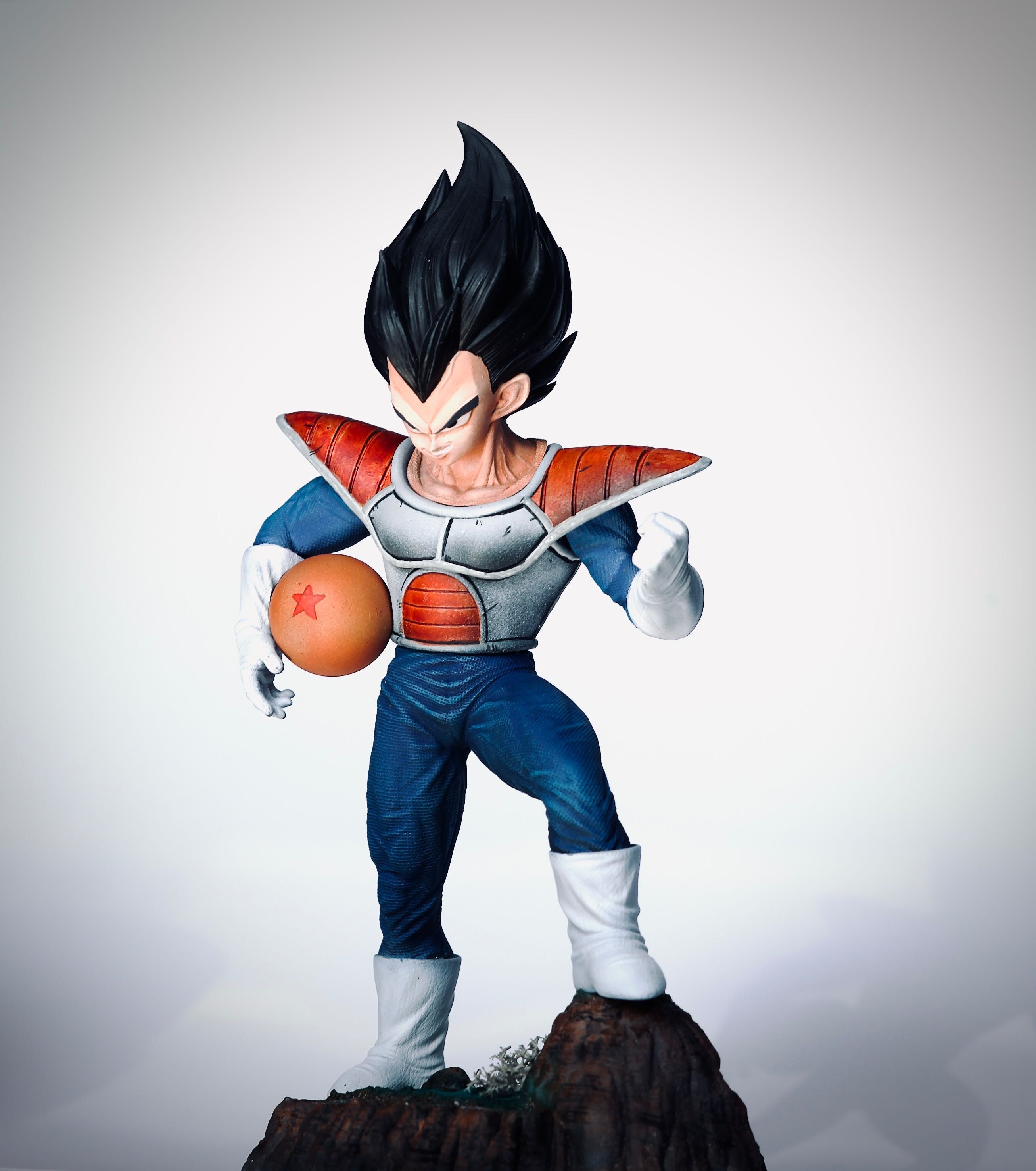 Figurka druk 3D żywica Vegeta Dragon Ball Z GT Daima DBZ
