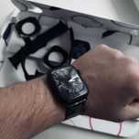 Часы apple watch se 2 midnight mate black 44mm комплект