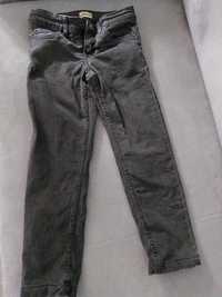 Spodnie dziecięce jeansy czarne dla chłopca rozmiar 122