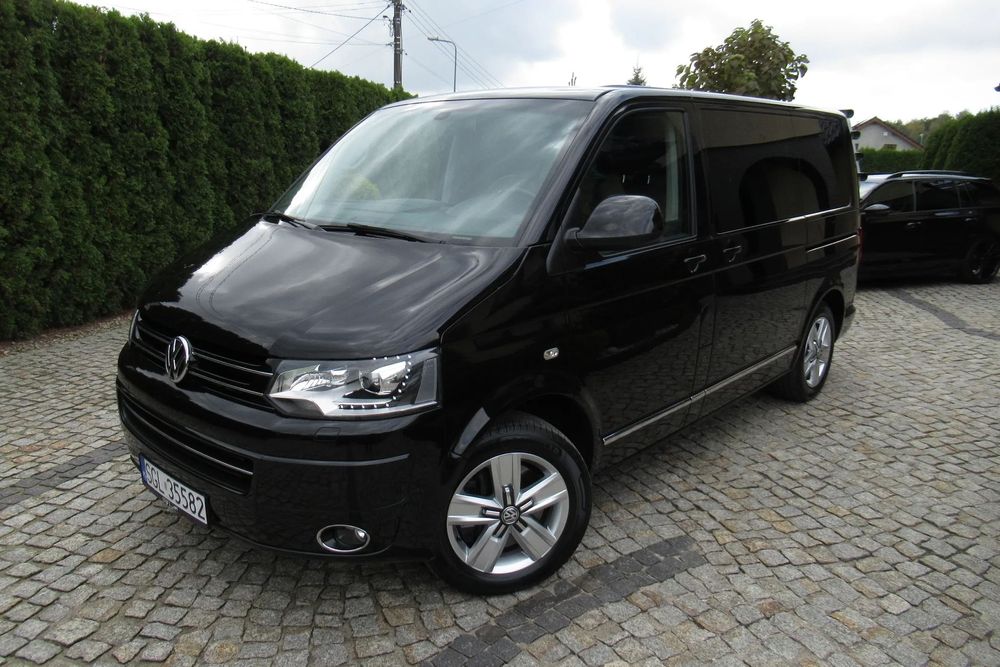 Volkswagen Multivan Highline / 4x4/ DSG / Kamera / Łóżko/ Full Opcja/ Serwisowany do końca