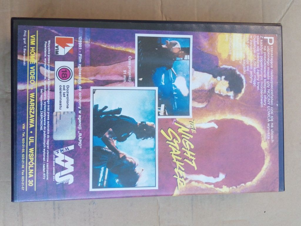 The Night Stalker" – Nocny Łowca – VIM Video 1992 – thriller akcji


-