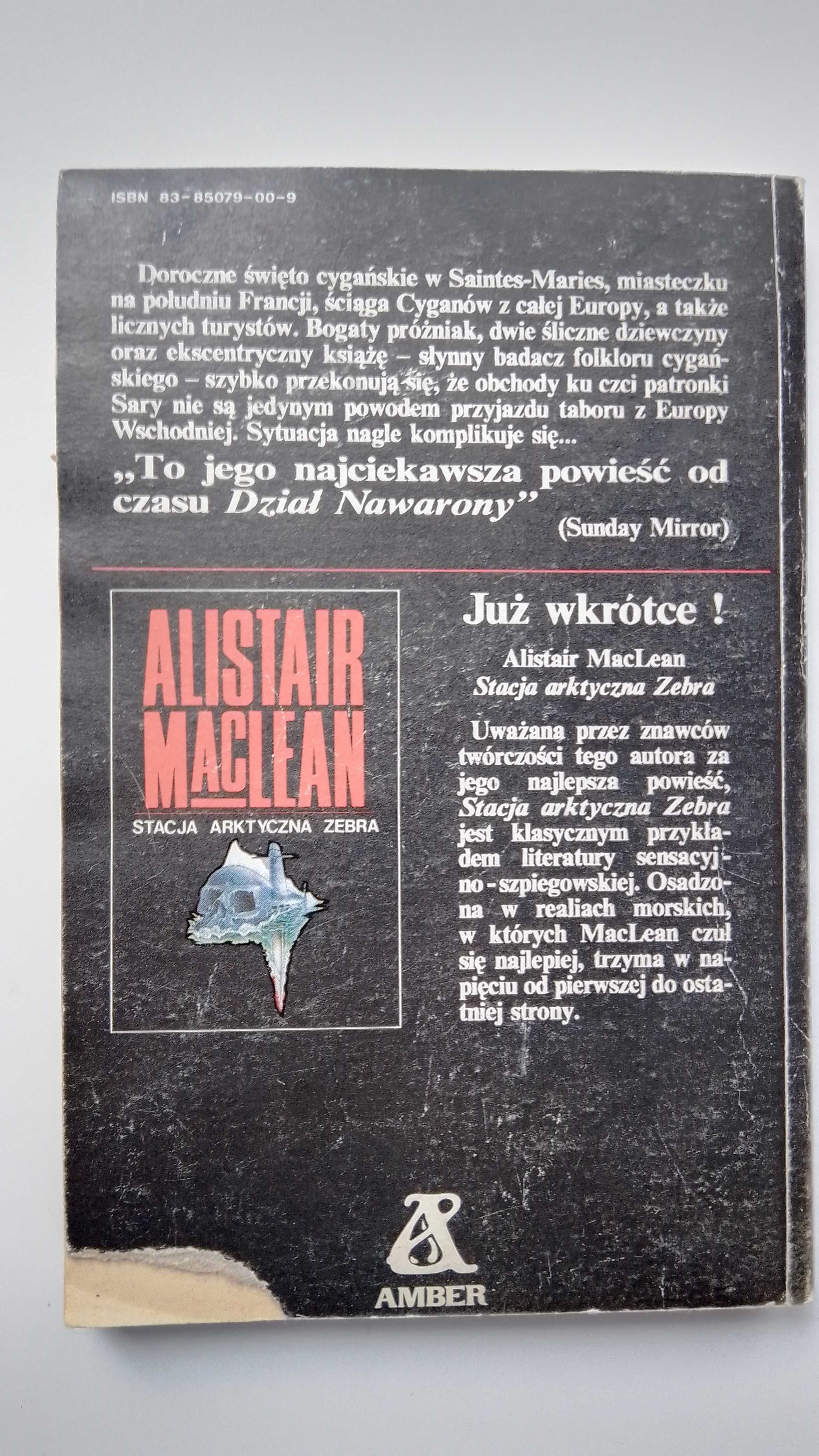 Alistair MacLean Tabor do Vaccares kryminał