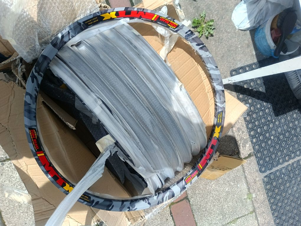 Nowe obręcze Double track mtx 33 camo