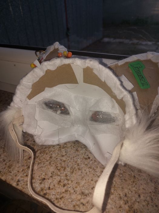 Maska Therian kot (halloween)