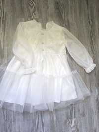 Платье mevis белое 92_98