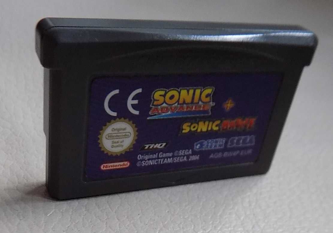 Sonic Advance + Sonic Battle - dwie super gry w jednej paczce! Bdb