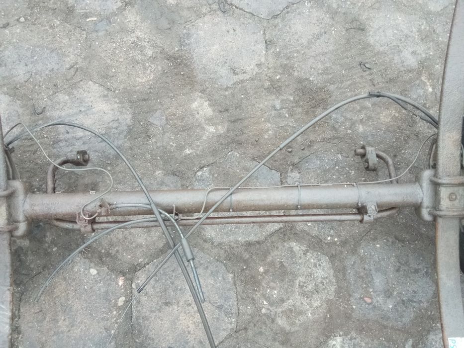 Oś belka Tylna 16" Przyczepka Sam resory Master II 98-10r