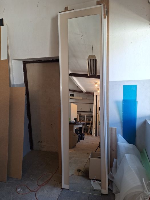 Lustro srebrne do 255cm x 47cm