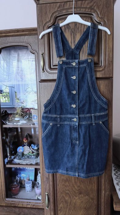 spódnica ogrodniczka jeansowa Colurs of the world rozmiar 36