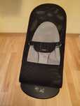 Babybjorn mesh siateczkowy czarno szary