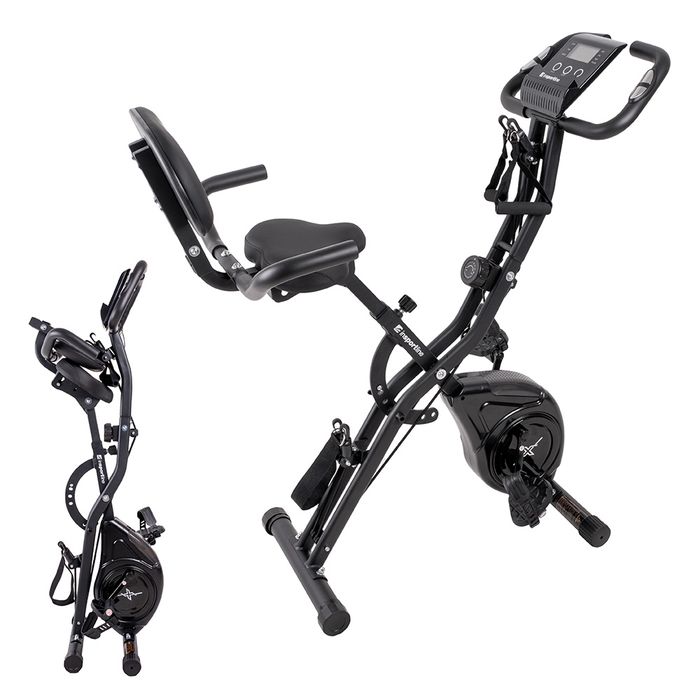 Rower treningowy inSPORTline Xbike Max ∙ składany ∙ 2w1