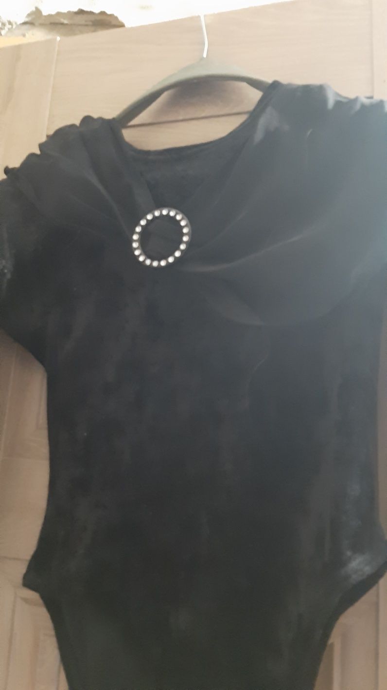 Боді-блузка чорна