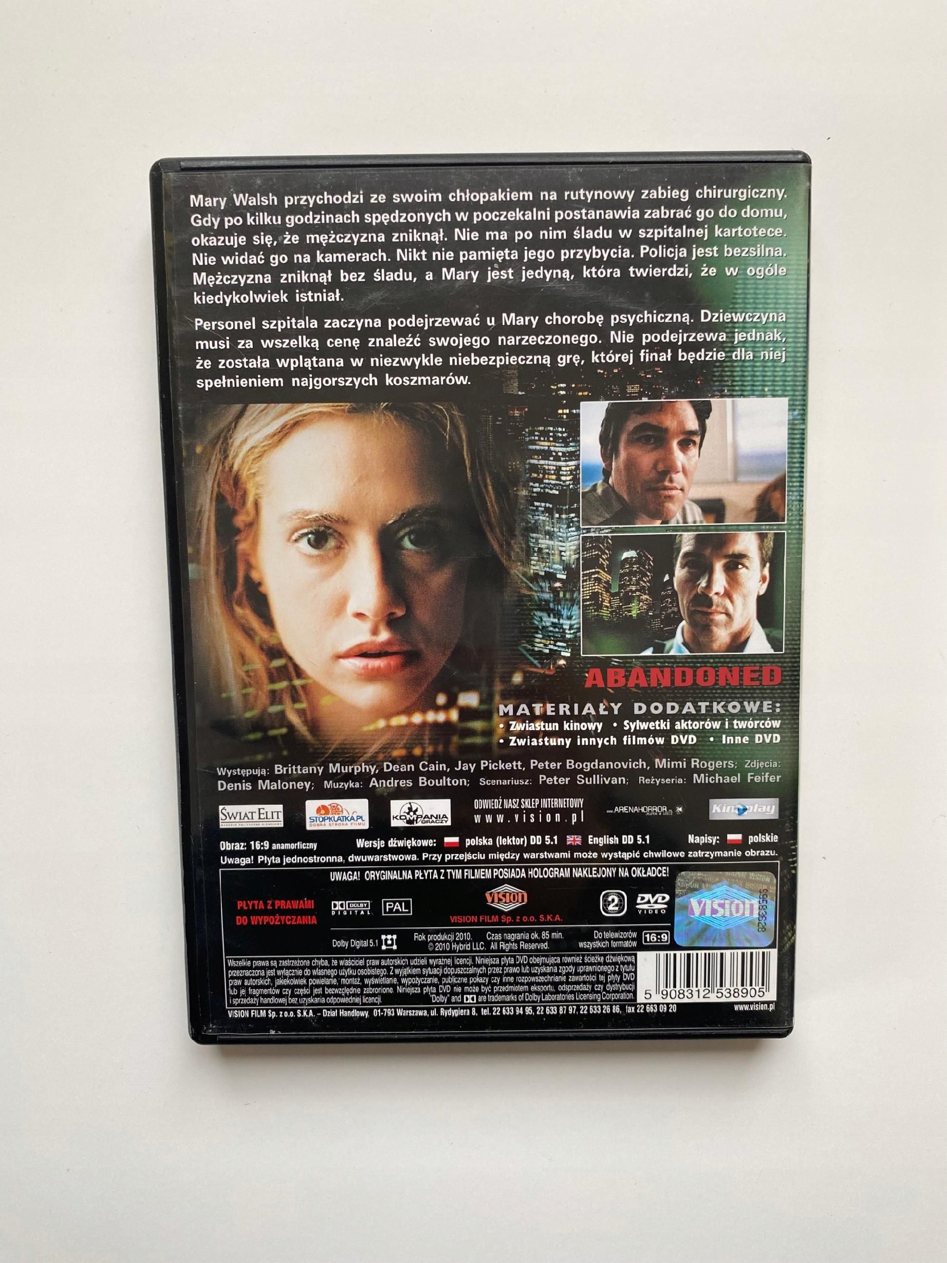 Film Dvd Bez Śladu