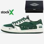 Мужские кроссовки Nike Air Jordan 1 Low x Travis Scott x Supreme