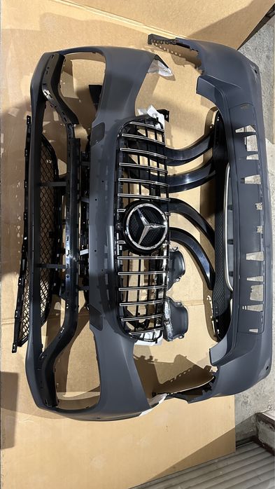 Обвес бампера решетка расширители Body kit Mercedes GLS 63 AMG X166