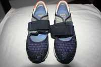 Sandálias azul escuro, prateadas da BIMBA Y LOLA tamanho 38