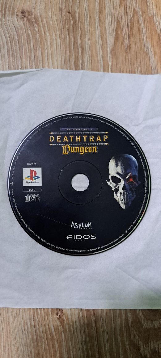 Deathtrap Dungeon psx