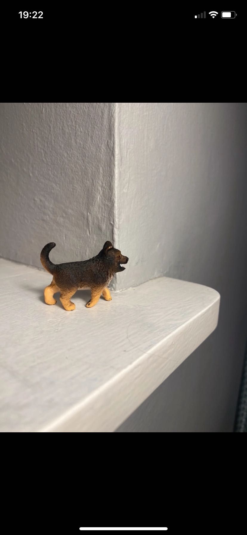 Schleich pies młody owczarek niemiecki figurki zwierząt model 2014 r.
