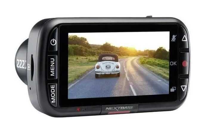 Rejestrator komplet kamera przód i tył NEXTBASE 222X Dash Cams+karta