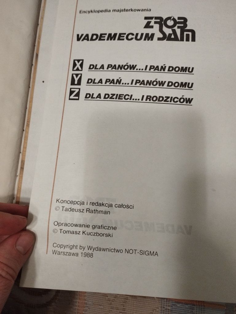 Zrób to sam vademecum 2 części Adam slodowy