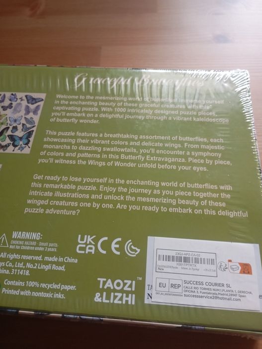 Puzzle 1000 elementów
