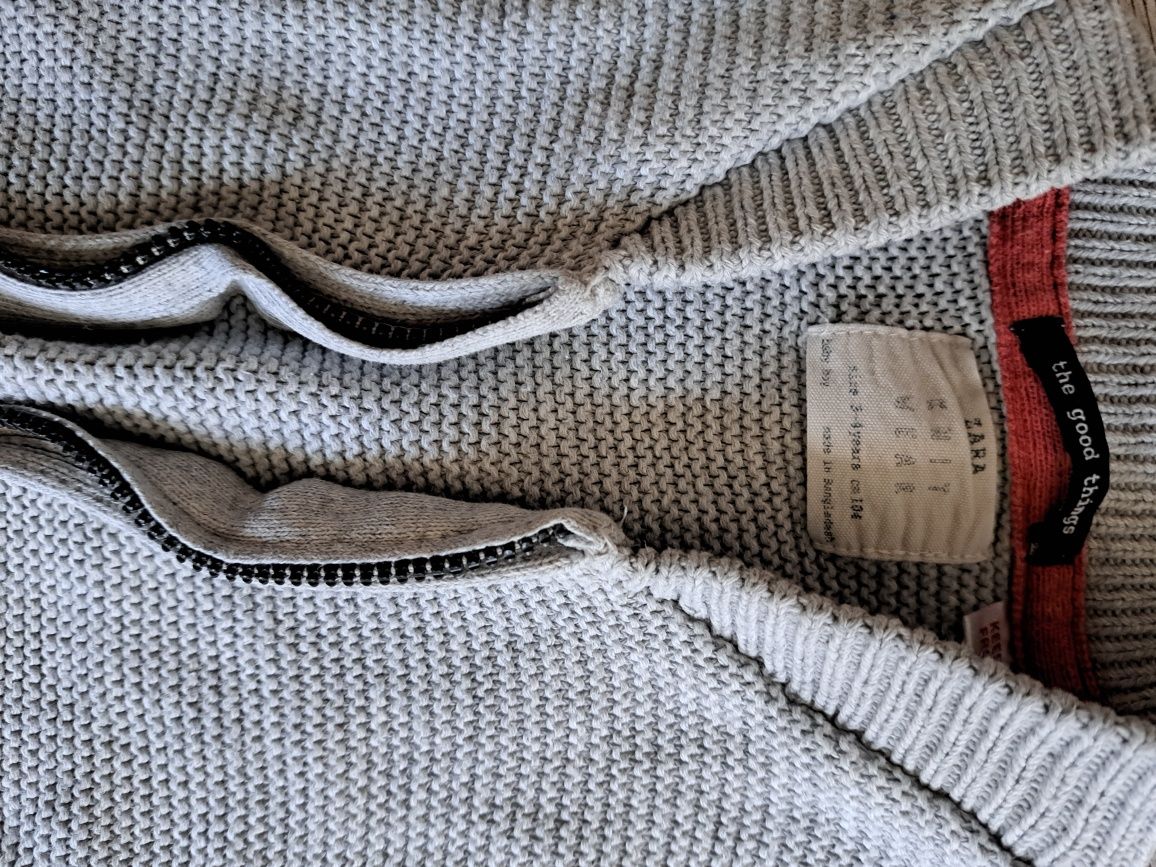 Sweter sweterek 104 zara chłopięce