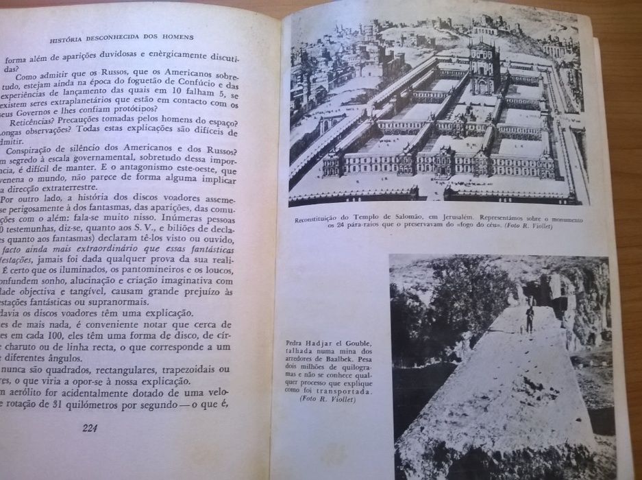 História Desconhecida dos Homens - Robert Charroux