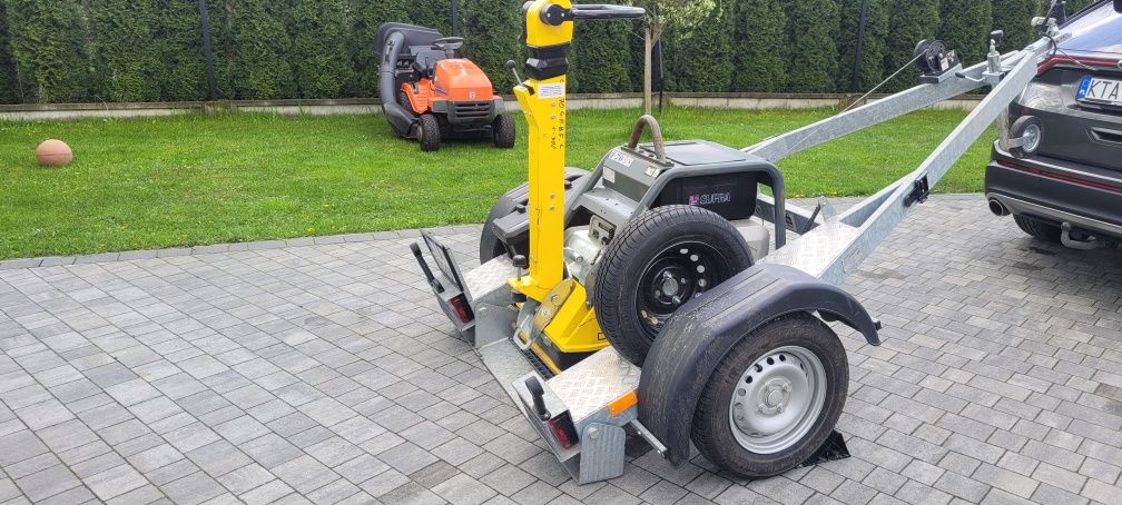 Wynajem !Zageszczarka 500kg,Wacker DPU 6555,z przyczepą do transportu!