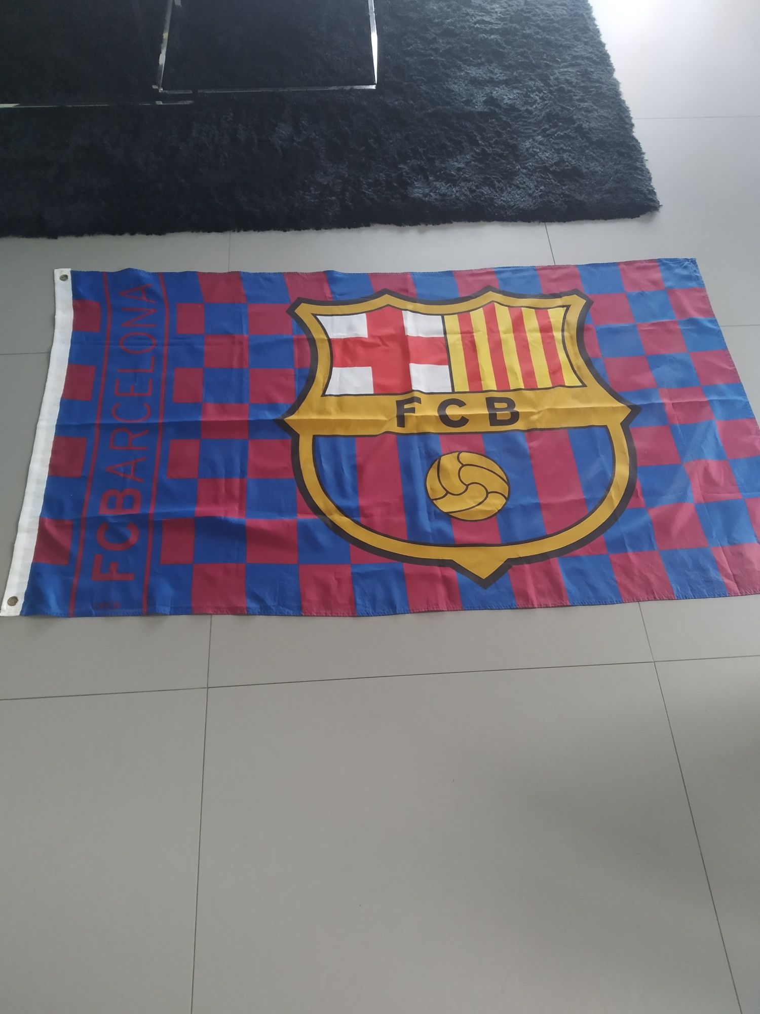 Flaga z FC Barcelona