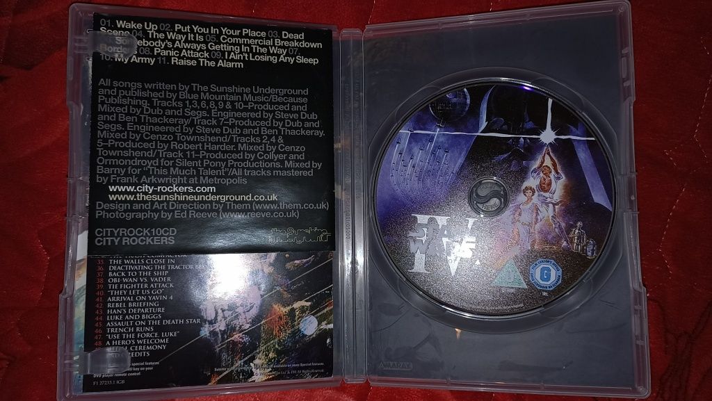 Star Wars dvd диски: 4,6 частини та бонусний матеріал