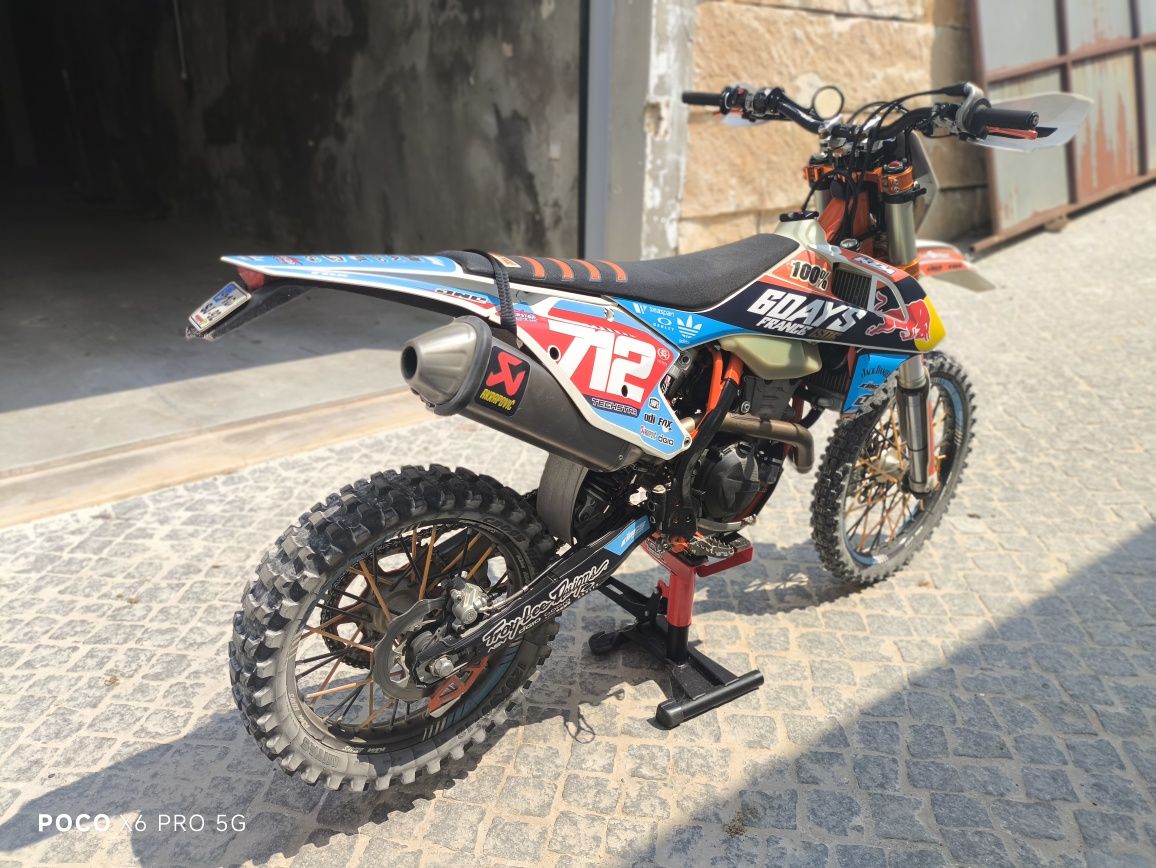 (matriculada e documentacao toda em dia ) KTM 350 exc-f Six days - 201