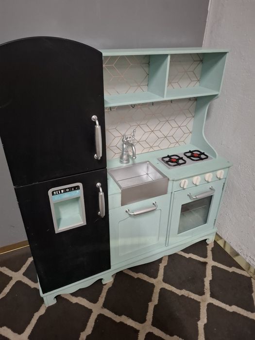 Kuchnia drewniana dla dzieci XXL + akcesoria