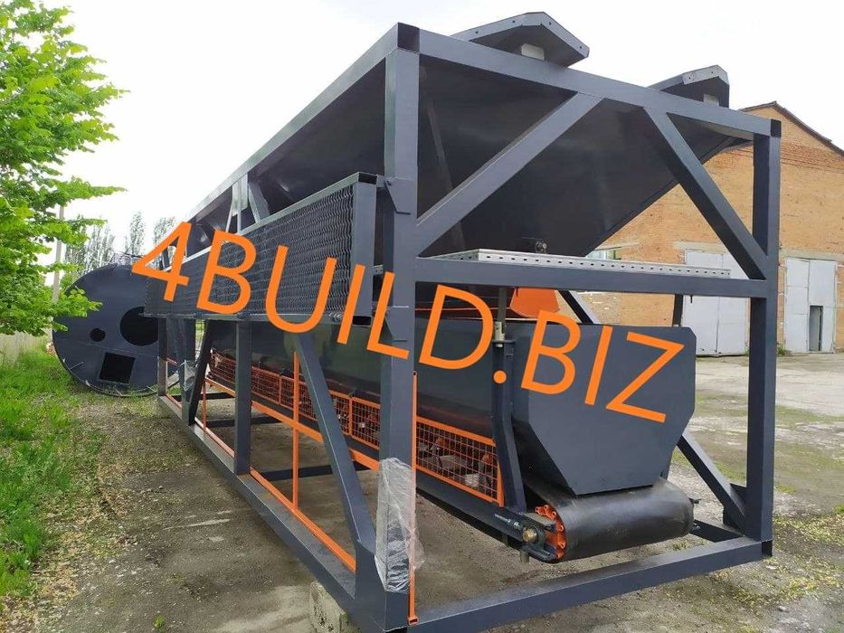 Бункера дозаторы, Бетонный узел, ленточный конвейер