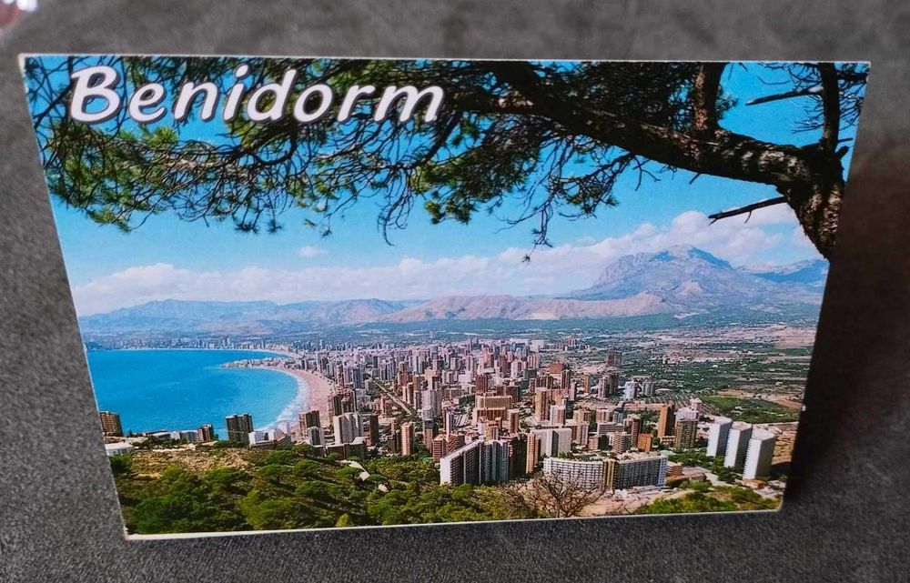 Conjunto de 12 Postais Miniatura de Benidorm