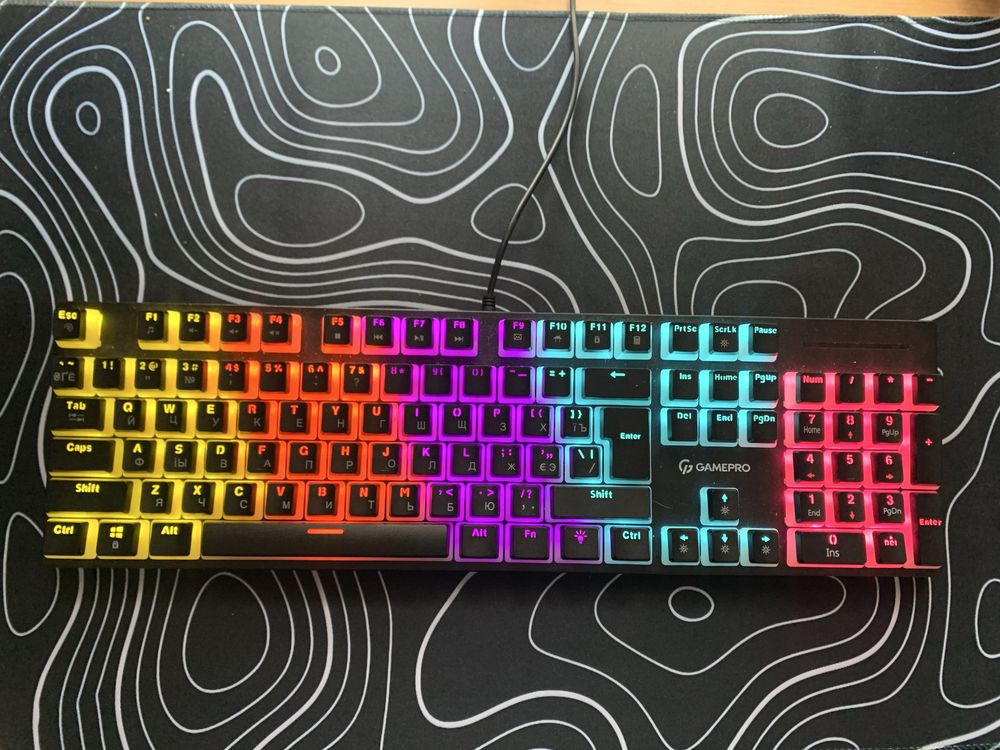 Продам клавиатуру game pro mk 85 r