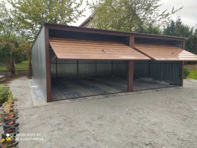 garaż blaszany garaz blaszak garaże wiata hala 6x5 5x5 7x5 5x7