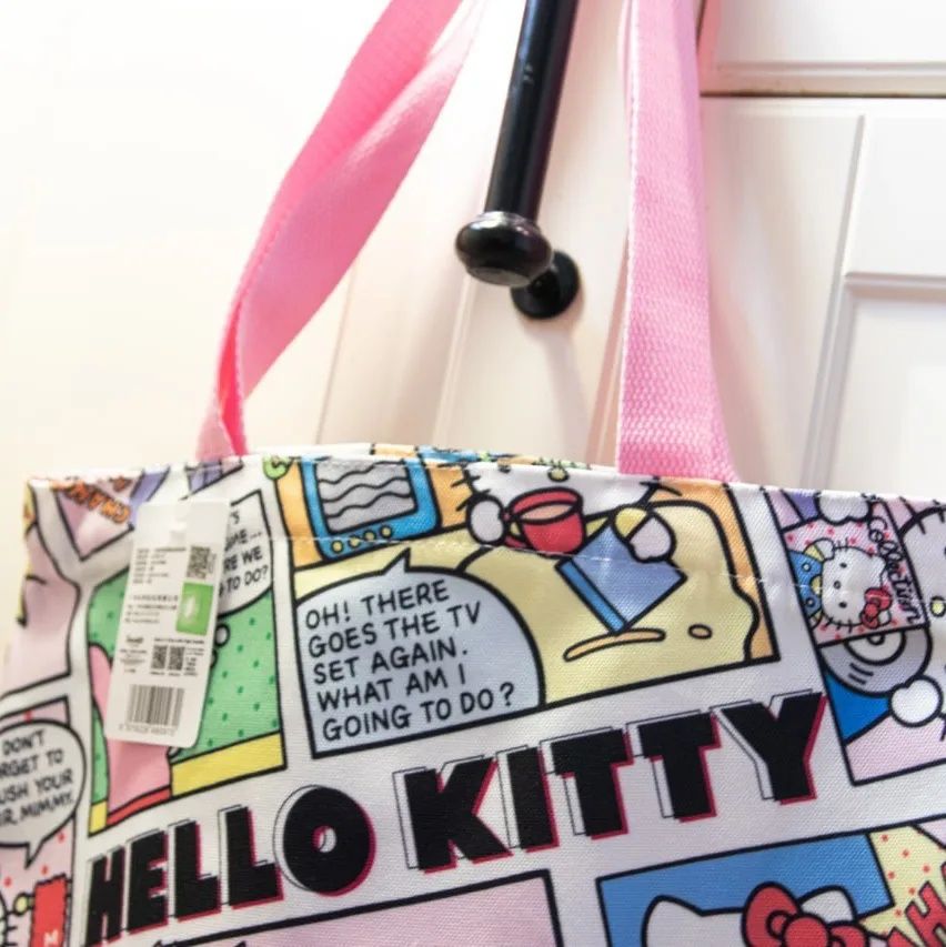 Sanrio: Сумка-шопер Hello Kitty. Розмір 37*32 см. Дуже хороша якість!